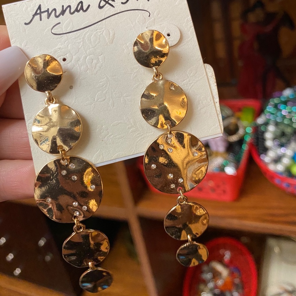 Brand New Gold Earrings